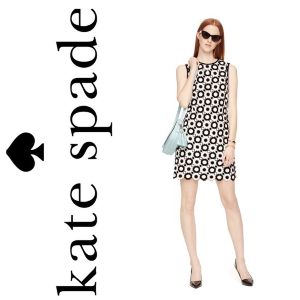 Kate Spade ♠️ Guipure Lace Shift Dress (NWT) $448